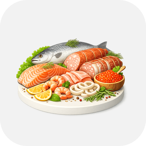 Рыба, икра, морепродукты